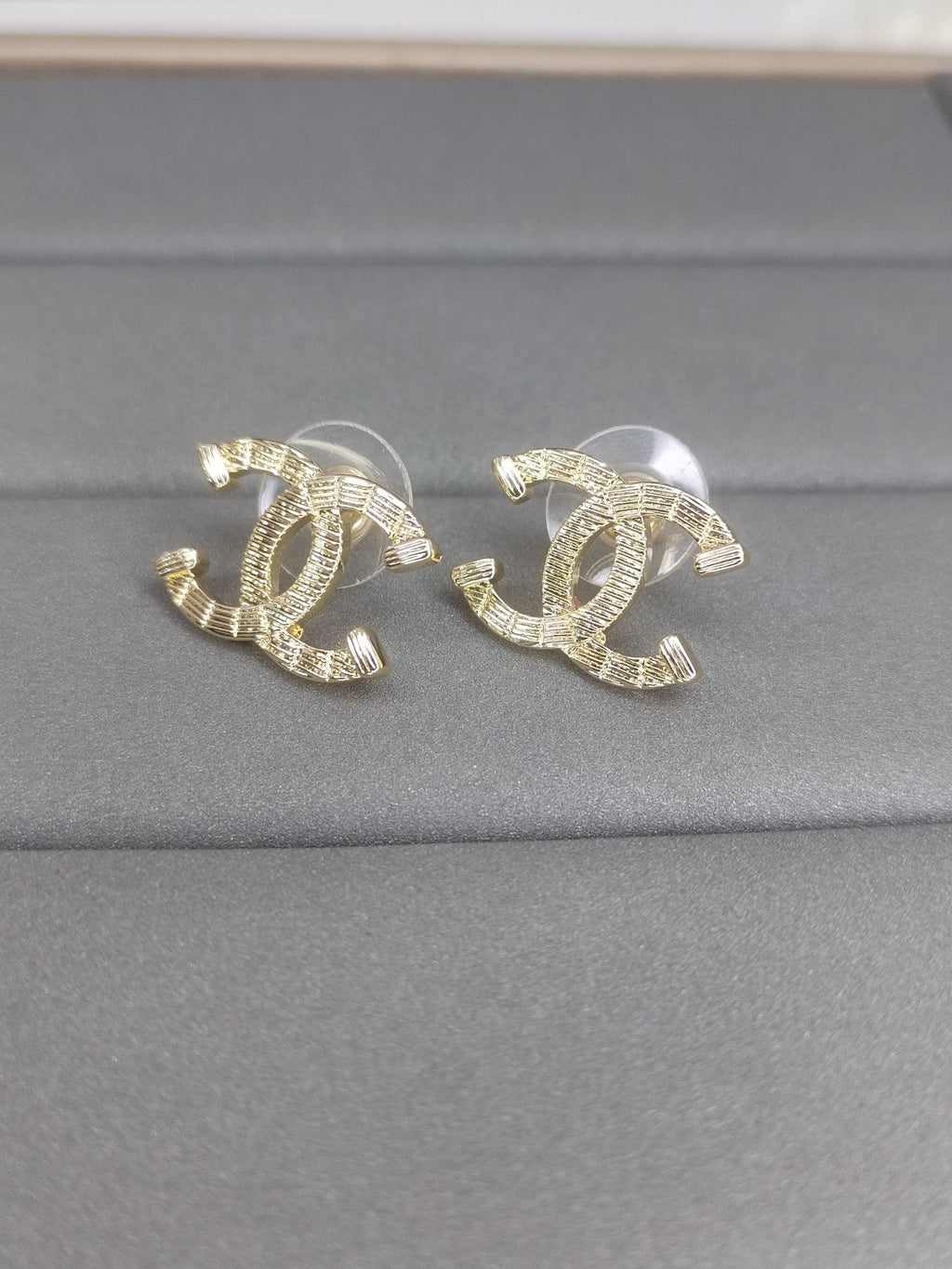 18K Classic  Chanel Earrings