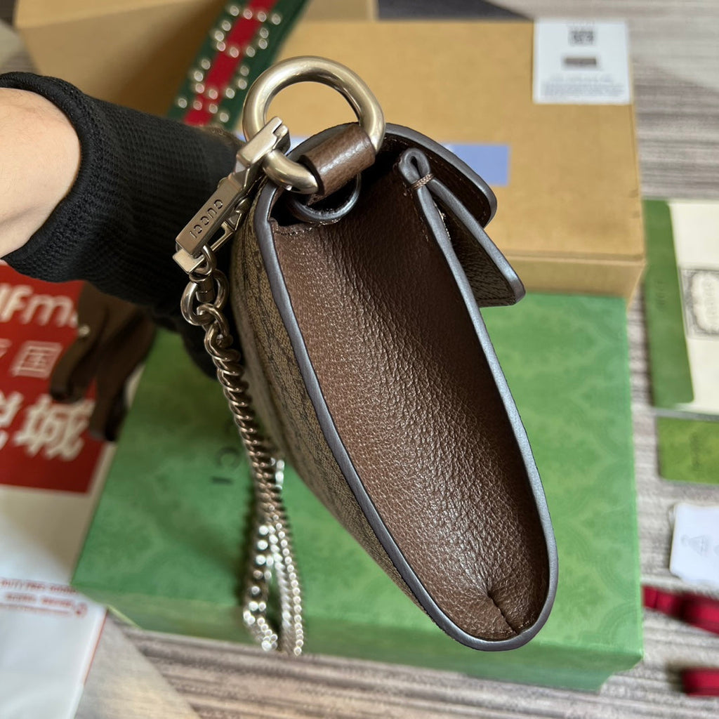 GUCCI DIONYSUS 25 SMALL BAG IN  SUPREME CANVAS