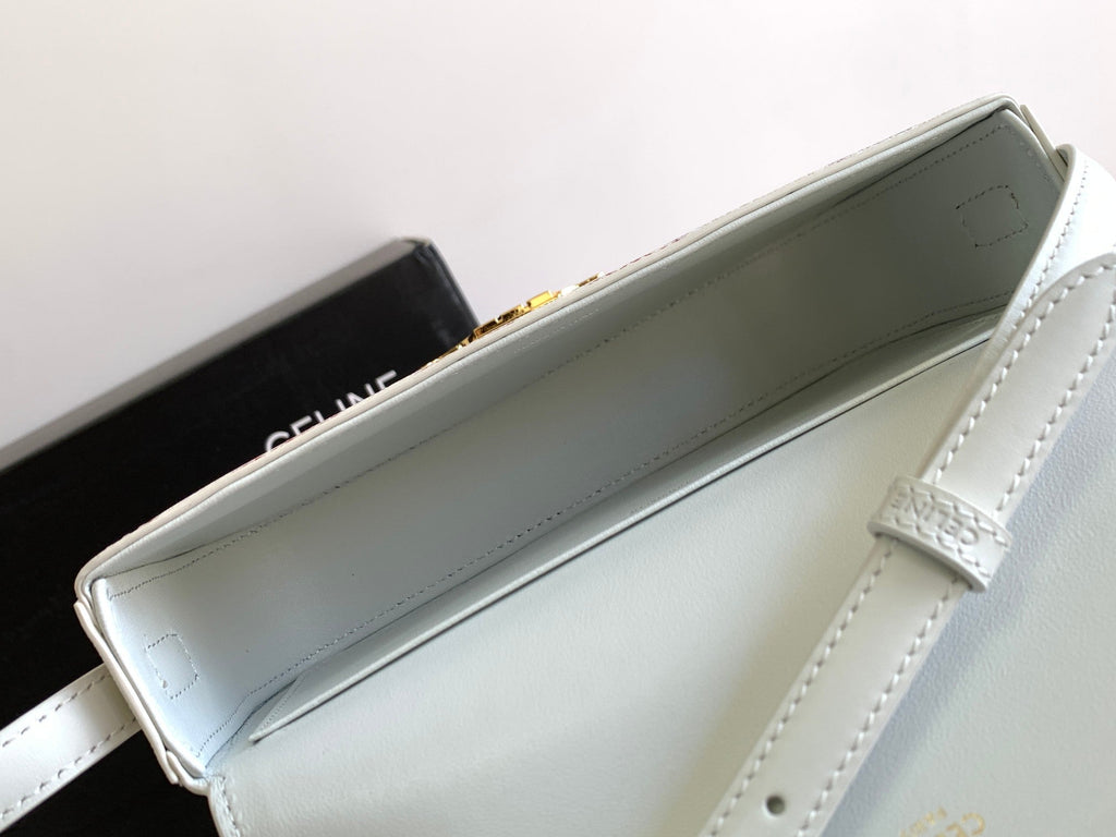 CELINE COLORFUL TRIPHOME 20 COWHIDE LEATHER