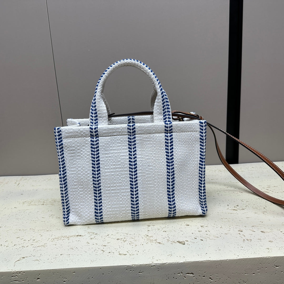 CELINE CABAS THAIS 26 CALFSKIN  WHITE