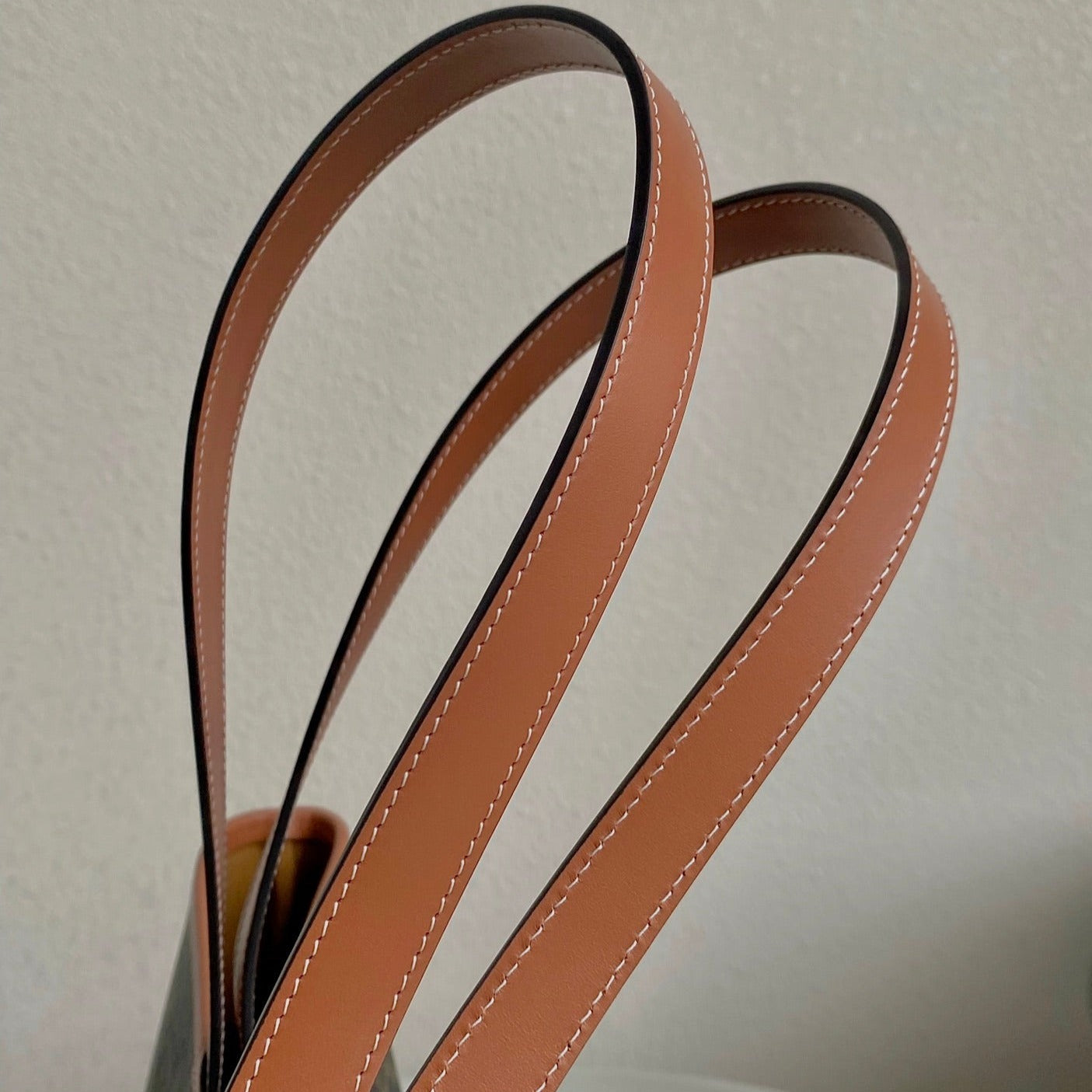 CELINE TRIOMPHE 26 TAN  CALFSKIN
