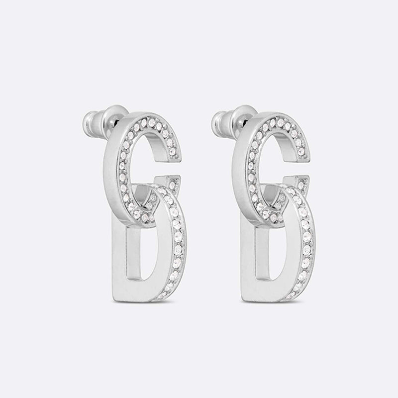 18K Dior Lock Earrings