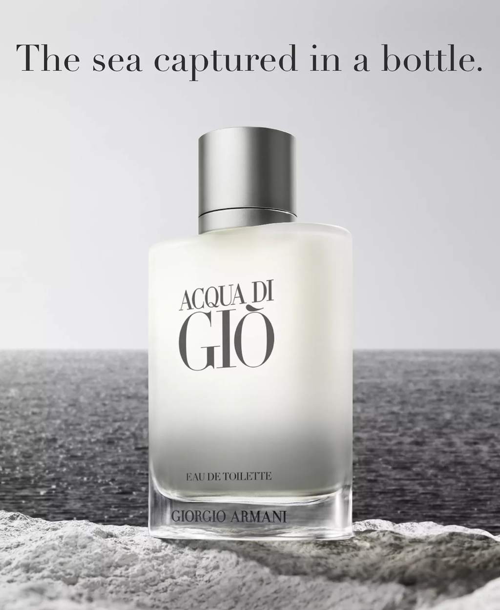 Acqua di Giò Eau de Toilette — Fresh Marine Bergamot & Cedarwood Men’s Luxury Fragrance | Refillable Spray 100ml