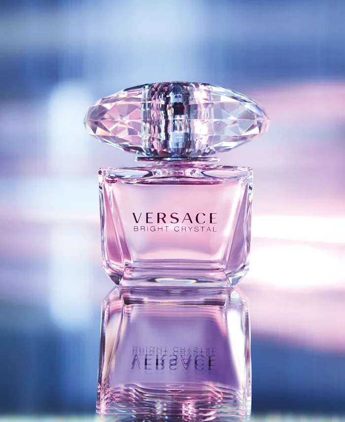 Bright Crystal Eau de Toilette — Pomegranate Peony & Magnolia Fresh Floral Women’s Luxury Fragrance | Diamond Crystal Bottle 90ml