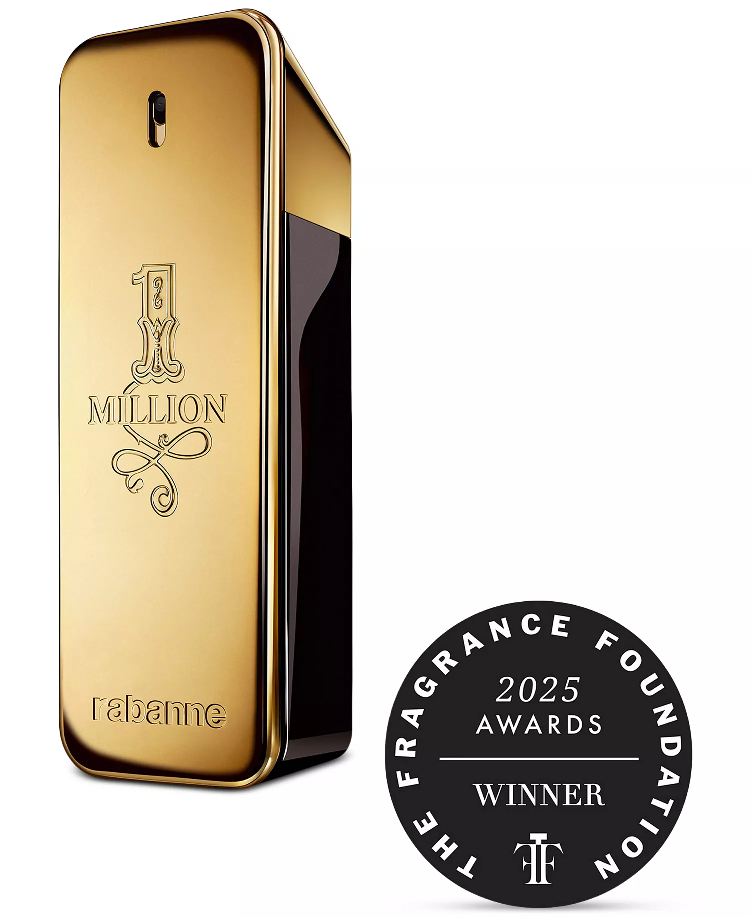 1 Million Eau de Toilette — Blood Mandarin Leather & Woody Cinnamon Men's Luxury Fragrance | Award-Winning 100ml