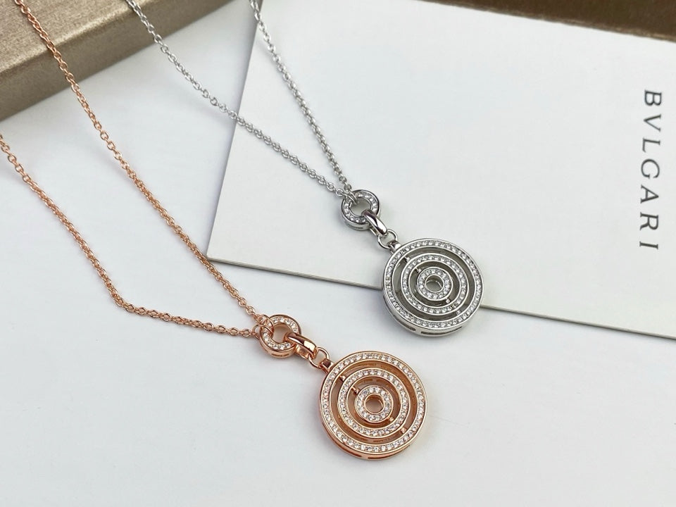 18K BVLGARI Cerchi Astrale Diamond Necklace