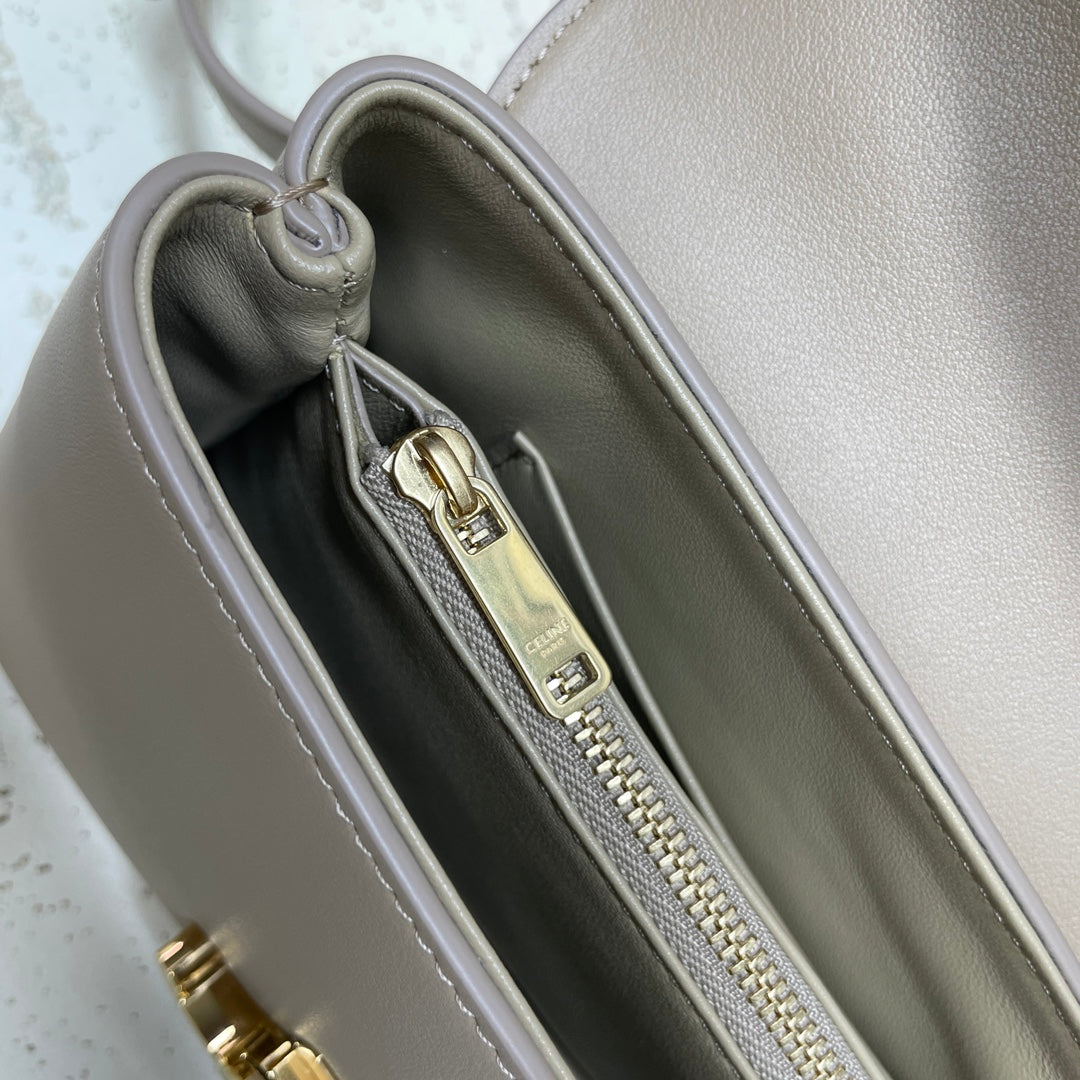 CELINE NINO TEEN 20 BAG IN OAT TAN SOLF CALFSKIN