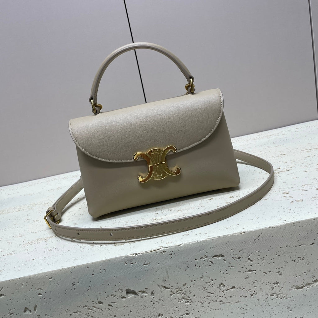 CELINE NINO TEEN 20 BAG IN OAT TAN SOLF CALFSKIN