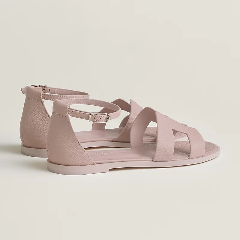 HERMES SANTORINI SANDAL ROSE PORCELAINE