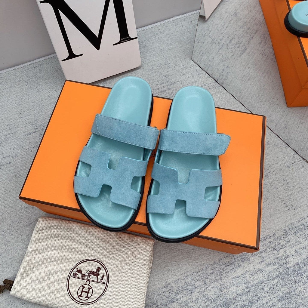 HERMES Chypre Sandal Light Blue